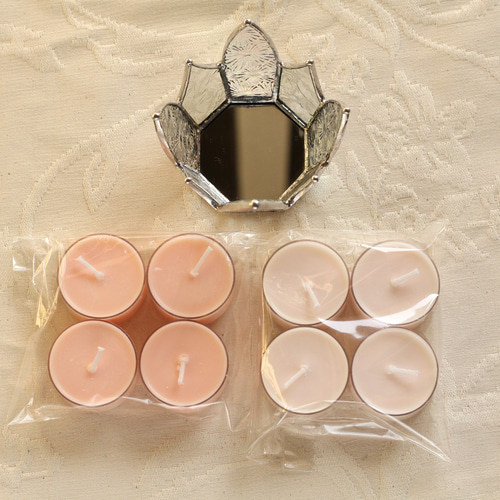 ⭐Creema限定⭐クリスタルクラウンのキャンドルホルダー～金木犀の  