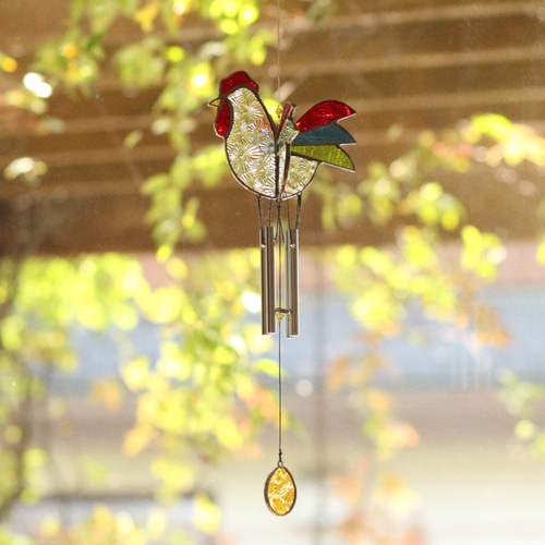 ✨新品✨鶏の鈴✨ ⭐Creema限定⭐鳥の風鈴シリーズ（にわとり）〜ウィンドチャイム