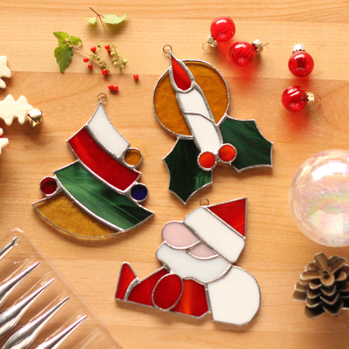⭐Creema限定⭐クリスマスオーナメントセット〜ツリー/サンタ ⭐Creema限定⭐クリスマスオーナメントセット〜ツリー/サンタ