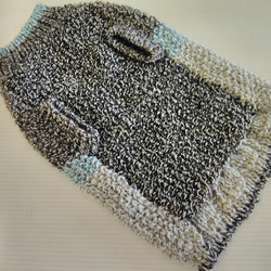 アラン模様のワンコニットセーター 3枚目の画像