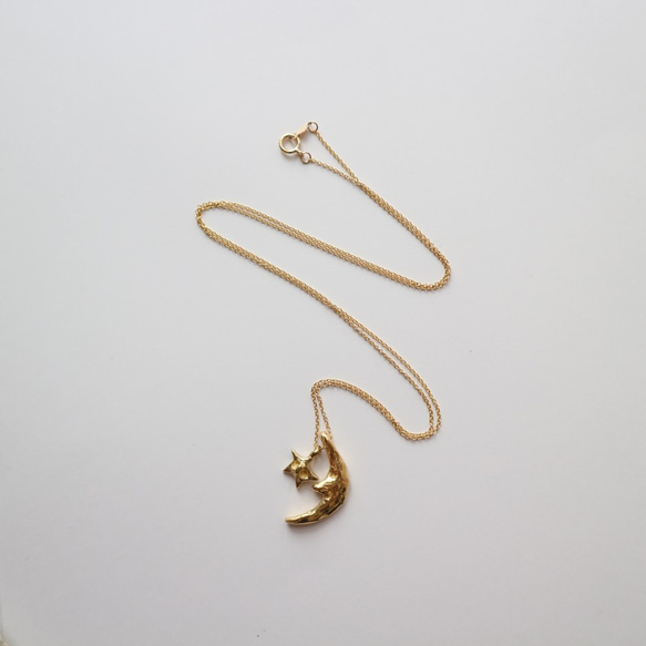 月と星 ネックレス babygirlfashion_n-0009