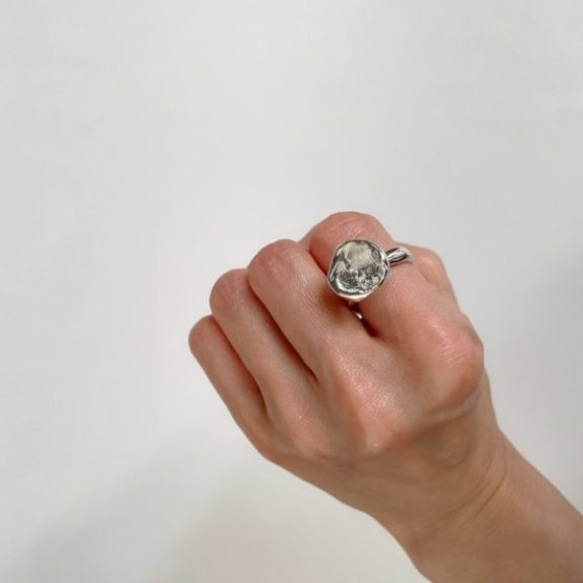 SILVER　Lunar surface ring～月面の指輪～ 7枚目の画像