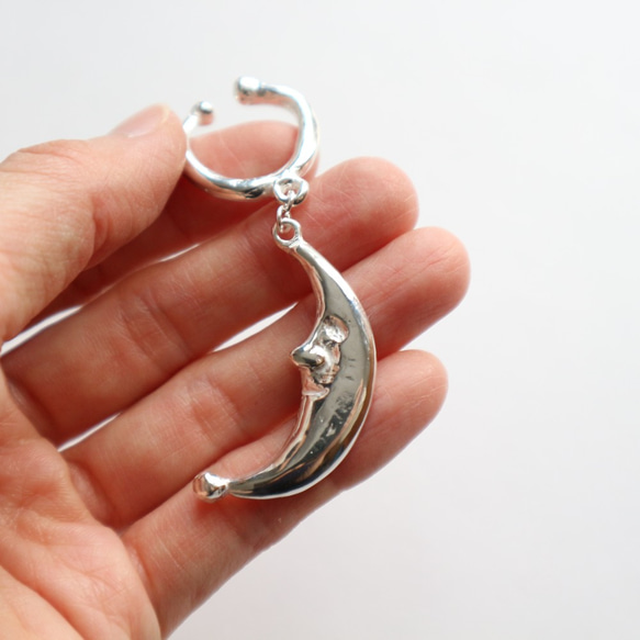 [Silver925] Luna耳環 第4張的照片