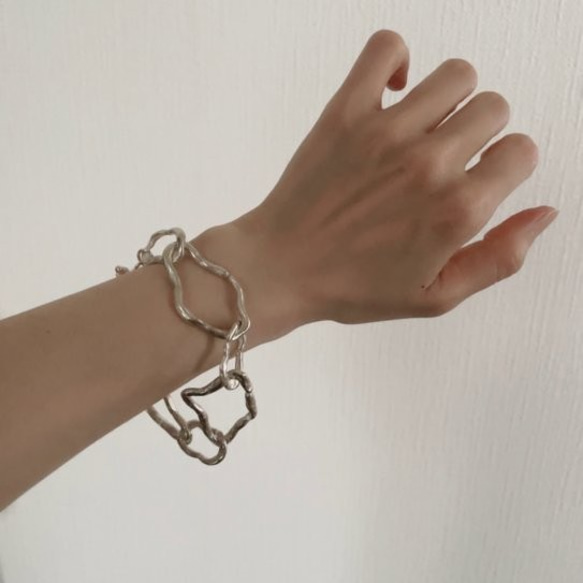 【Silver925】Mythical jewelry～Gaia bracelet～ 6枚目の画像