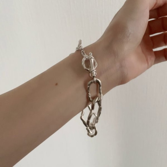 【Silver925】Mythical jewelry～Gaia bracelet～ 7枚目の画像