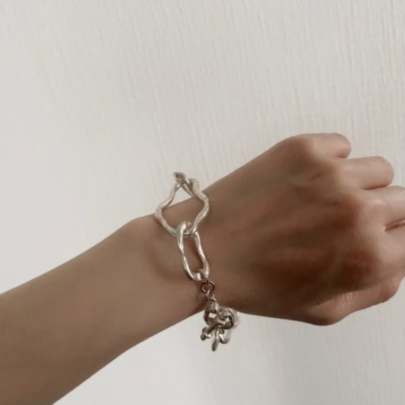 【Silver925】Mythical jewelry～Gaia bracelet～ 8枚目の画像