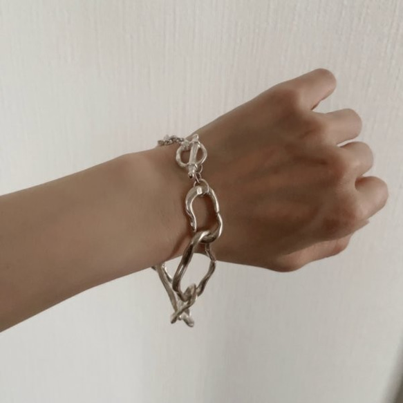 【Silver925】Mythical jewelry～Gaia bracelet～ 9枚目の画像