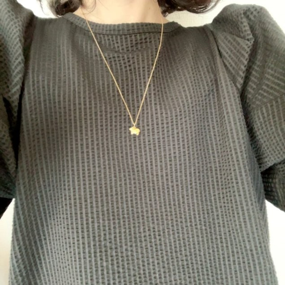 Little sheep necklace 10枚目の画像