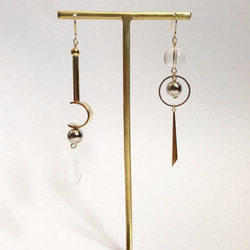 Cosmos asymmetry pirece/earring 第3張的照片