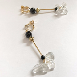 Crystal dress pierce/earring 3枚目の画像