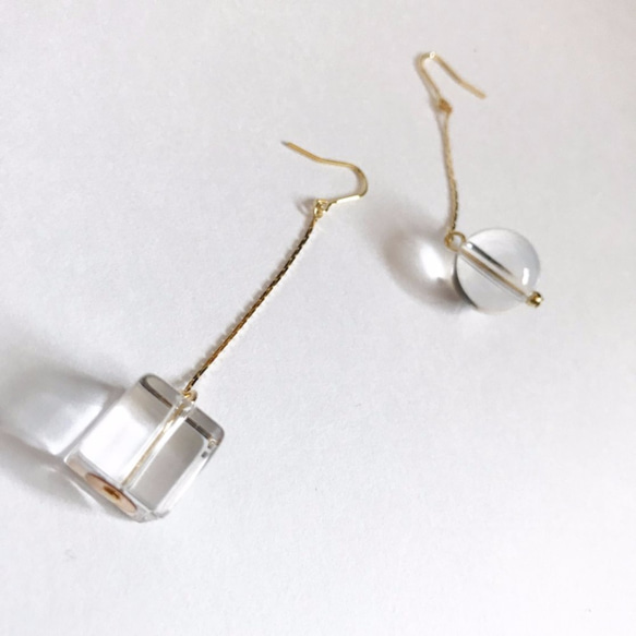 Cube×Ball pierce/earring 第2張的照片