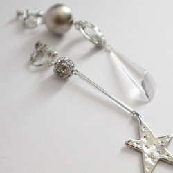 Shooting star & Planet earring(pierce) 5枚目の画像