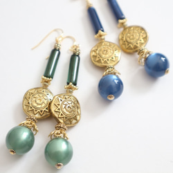 Magic Green pierce/earring 5枚目の画像