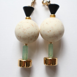 Contemporary art design earring(pierce) 2枚目の画像