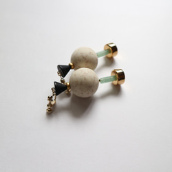 Contemporary art design earring(pierce) 7枚目の画像