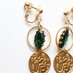 皇后喜愛的綠寶石〜克婁巴特拉的耳環〜 第3張的照片
