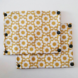 ♡×100 yellow.daisy×denim 抱っこ紐よだれｶﾊﾞｰ 2枚目の画像