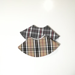 まんまるスタイ tartan check 1枚目の画像