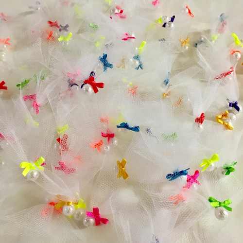 パールリボン（感謝） パールシャワー50個リボン付き その他オーダーメイド tagu.chi