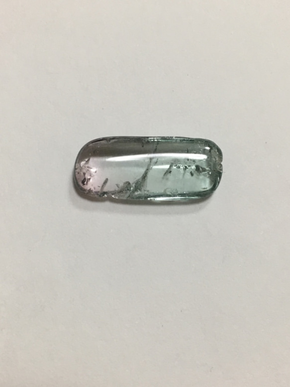 バイカラートルマリン ルース　約7.6ct 3枚目の画像