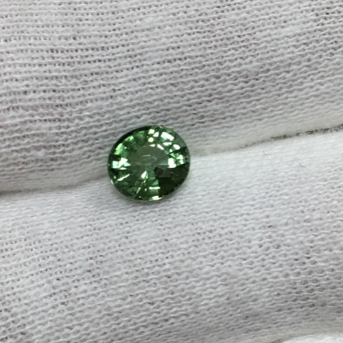 高品質】トルマリン ルース 約0.9ct（グリーン系c） 天然石 MOMO'S