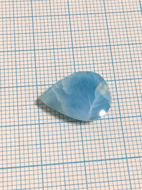 ラリマー ルース　約8.7ct 3枚目の画像