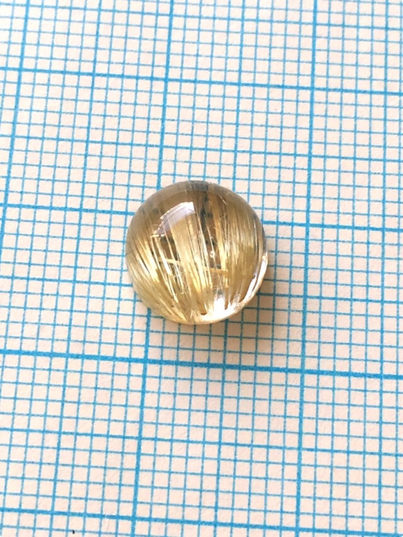 ルチルクォーツ ルース  約3.5ct 5枚目の画像