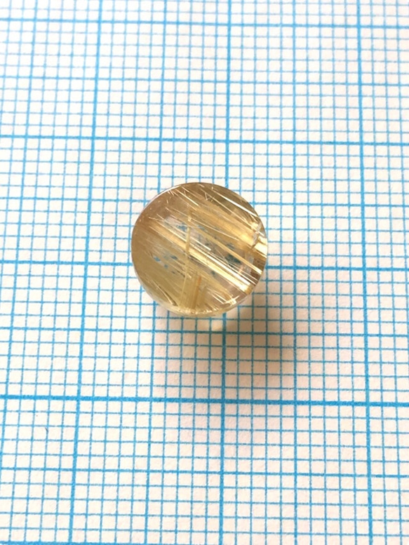 ルチルクォーツ ルース  約3.5ct 6枚目の画像