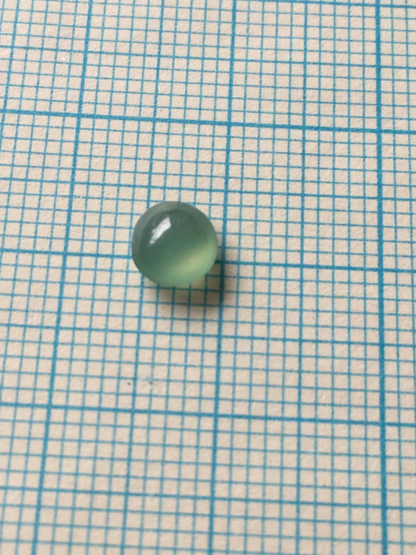 本翡翠 （無処理、A貨） ルース　約0.8ct 4枚目の画像