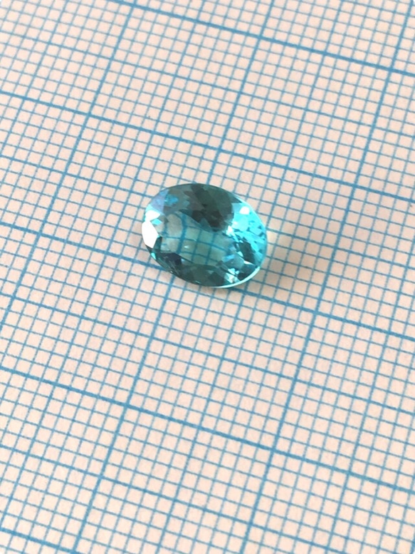 アパタイト ルース  約1.8ct 3枚目の画像