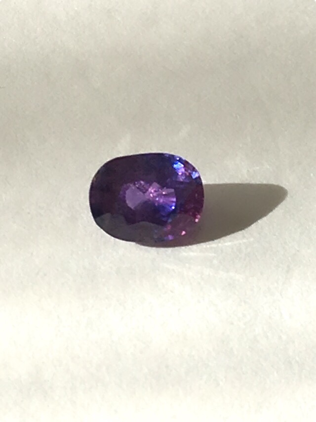 【高品質】 非加熱サファイア ルース　約1.7ct