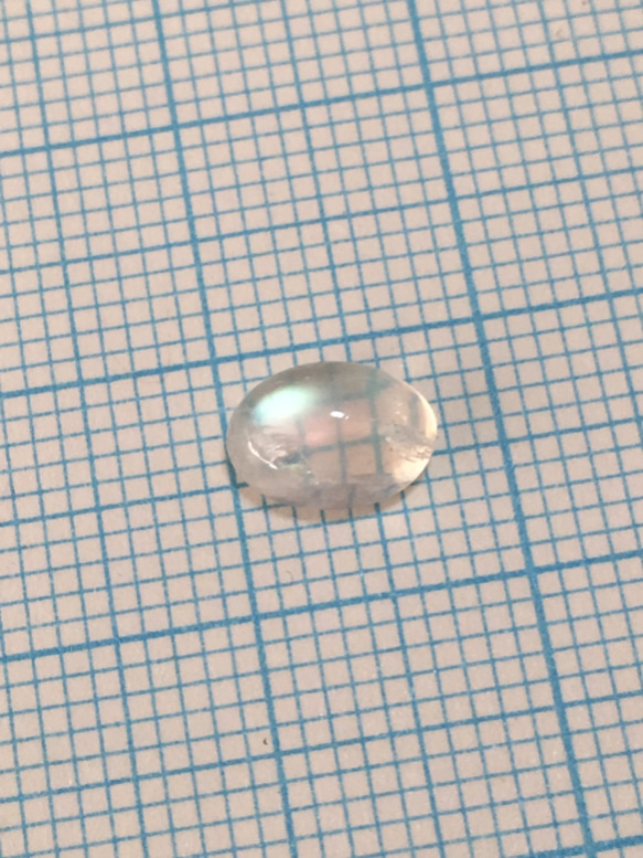 レインボームーンストーン ルース 約1.2ct 5枚目の画像