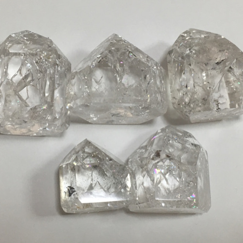 セット販売 爆裂水晶（クラック水晶） 天然石 MOMO'S GALLERY