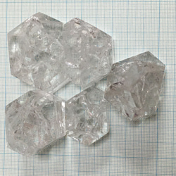 セット販売　爆裂水晶（クラック水晶） 3枚目の画像