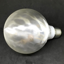 直径 9 cm フィボナッチ模様つきボールランプ (100 V 5 W 電球色 LED 電球 白熱灯 30 W 相当) 4枚目の画像