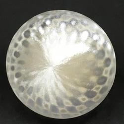 直径 9 cm フィボナッチ模様つきボールランプ (100 V 6 W 電球色 LED 電球 白熱灯 40 W 相当) 5枚目の画像