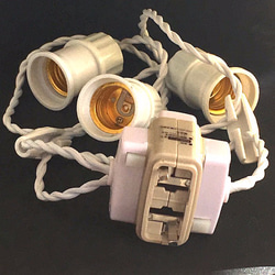 3灯 LED 3Dデザイン電球つき おしゃれなペンダントライト (渦巻き模様つき，180～300W 相当) 9枚目の画像