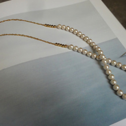 cotton pearl ネックレス“ no.03” 2枚目の画像