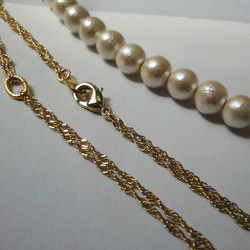 cotton pearl ネックレス“ no.03” 3枚目の画像