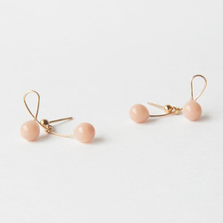 cherry milk beige【pierce/earring】 1枚目の画像