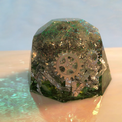 ダイヤモンドオルゴナイト Ｌ グリーン 2枚目の画像