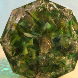 ダイヤモンドオルゴナイト Ｌ グリーン 4枚目の画像