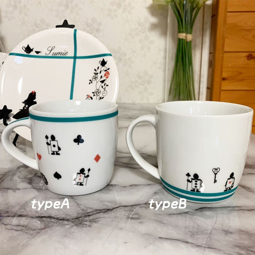 アリスプレートマグカップ10個セット
