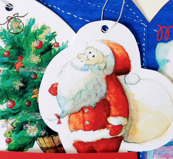 クリスマスカードセット☆オーナメント 9枚目の画像