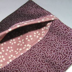 絹と木綿のティッシュケース  江戸小紋 2枚目の画像