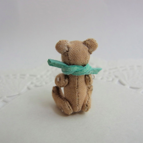 Tamubear モヘアのちびクマちゃん テディベア ハンドメイド