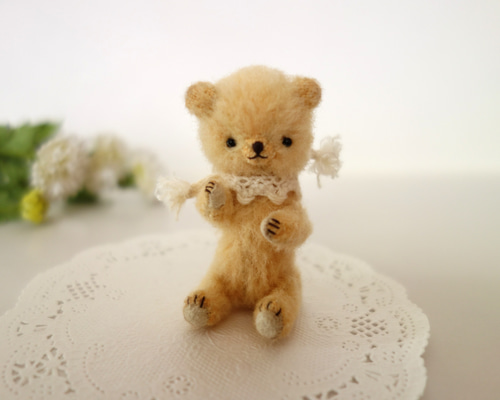 寿桃Bear.様 テディベア ぬいぐるみ ミニチュア
