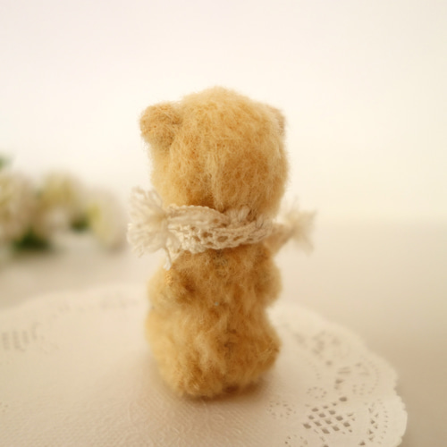 7センチ「プティフルール」（たんぽぽ）ミニチュアテディベア