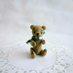 5センチ／ミニチュアファブリックのミニチュアテディベア その他人形