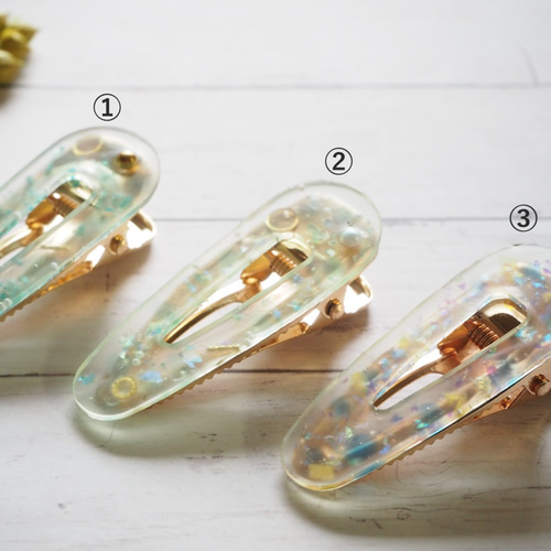 レジンヘアゴム ヘアクリップ　大ぶり　ベージュ　メラスフェルラ　ナチュラル レジンヘアゴム ヘアクリップ 大ぶり ベージュ メラスフェルラ ナチュラル